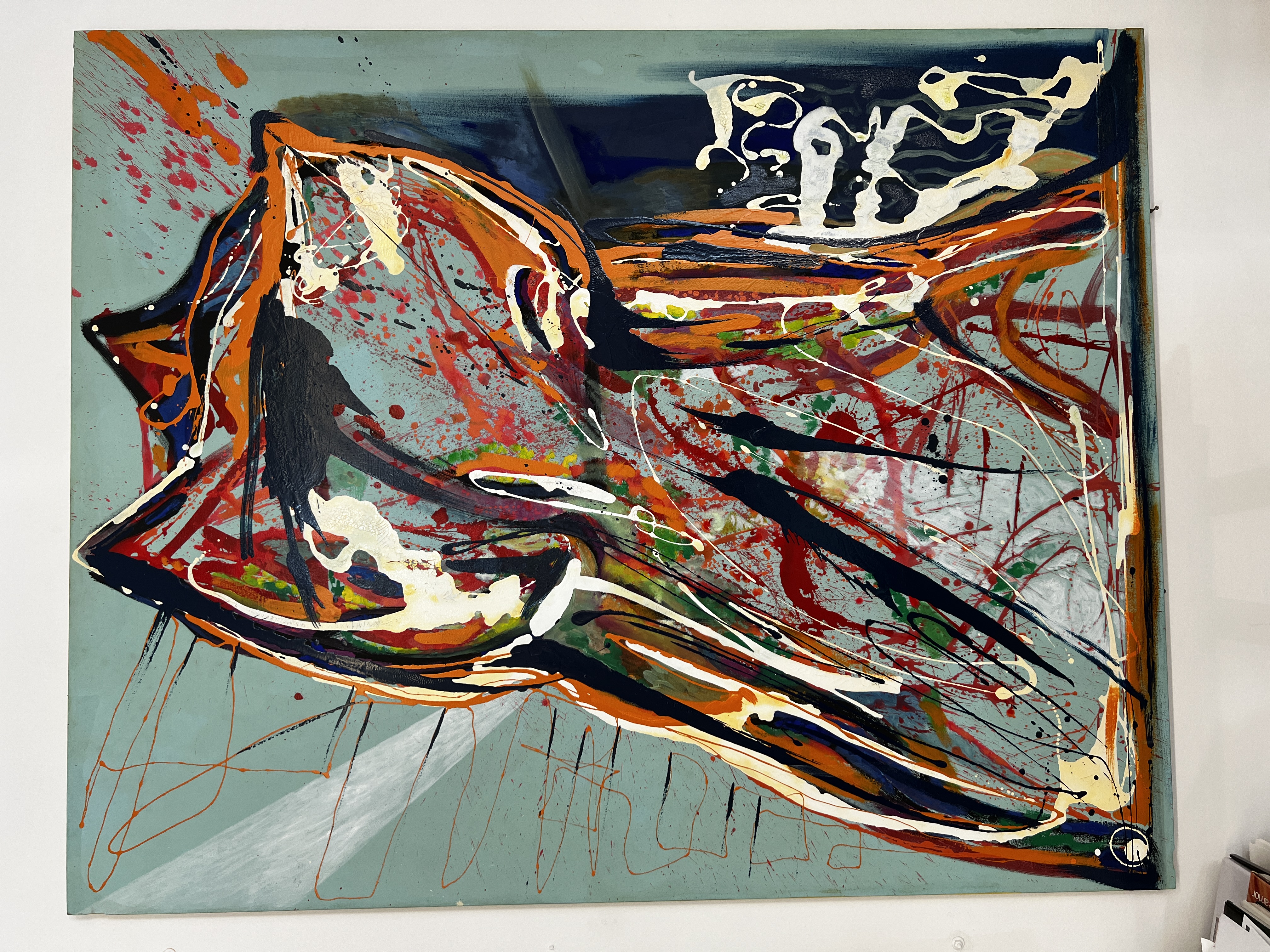 PUPPY MONUMENTAL (Técnica mixta 162cmx130cm) Image