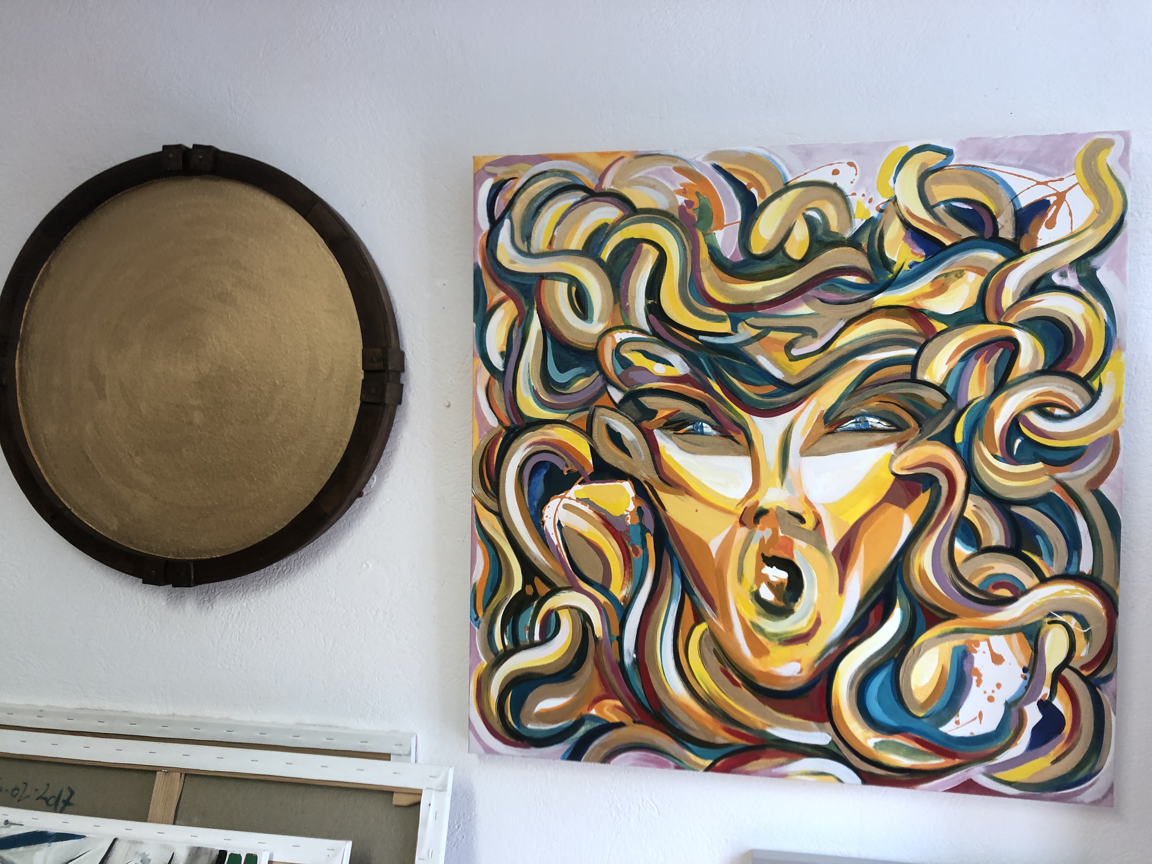 Medusa (100cmx100cm) Técnica mixta Image
